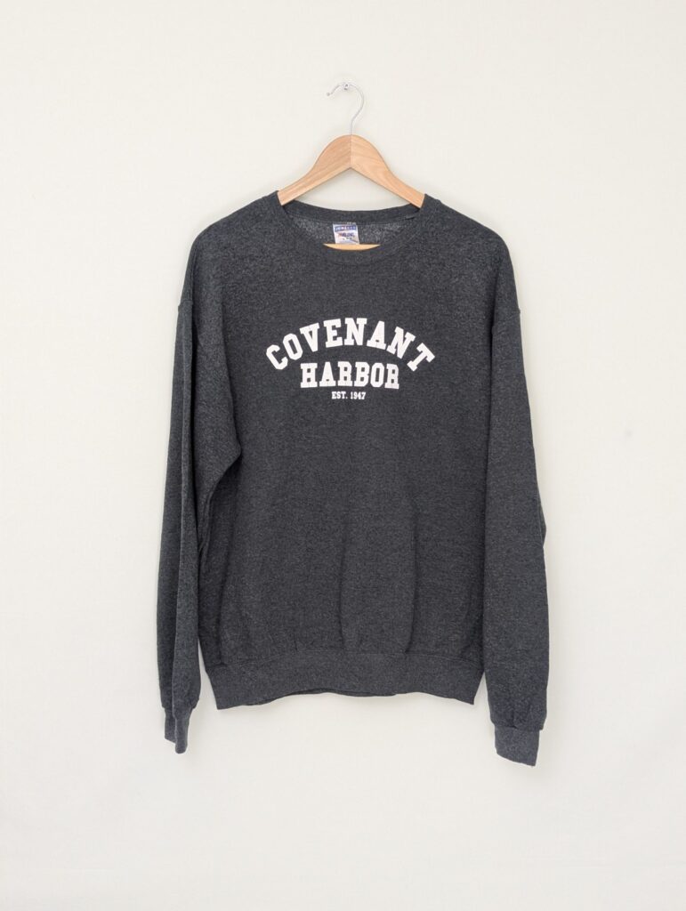 Covenant Harbor Jerzees Sweatshirt - Grey - Size M