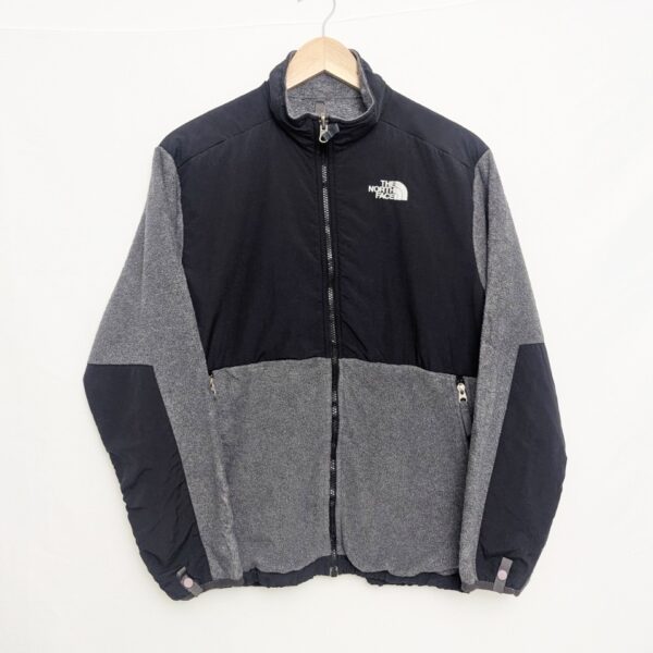 The North Face Polartec Fleece Jacket Womens Size S - Black/grey - Full Zip