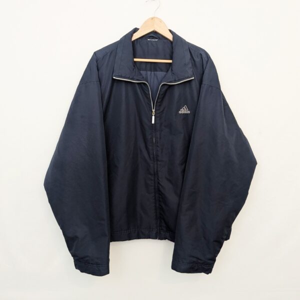 Vintage Adidas Navy Padded Jacket - Men’s Xl - Early 2000s