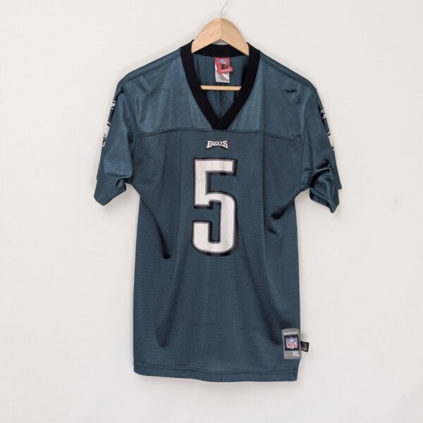 Vintage Philadelphia Eagles Mcnabb #5 Nfl Jersey - Green - Reebok - Size Small