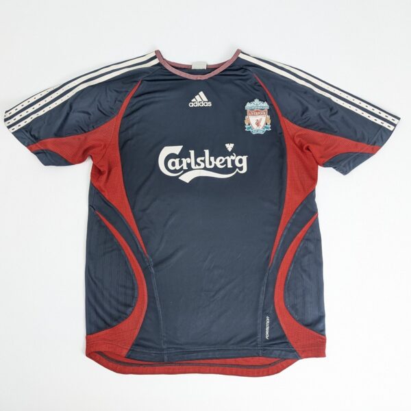 Adidas Liverpool 2006-07 Formotion Football Shirt - Dark Slate/red - Size L