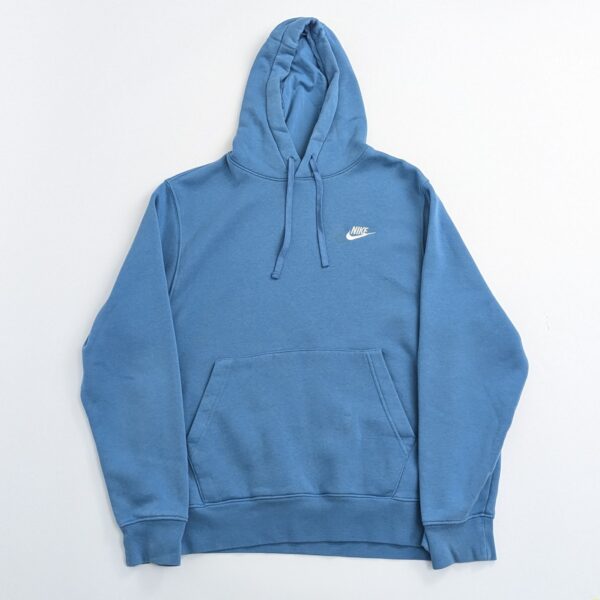 Nike Hoodie - Blue/white - Mens Size S