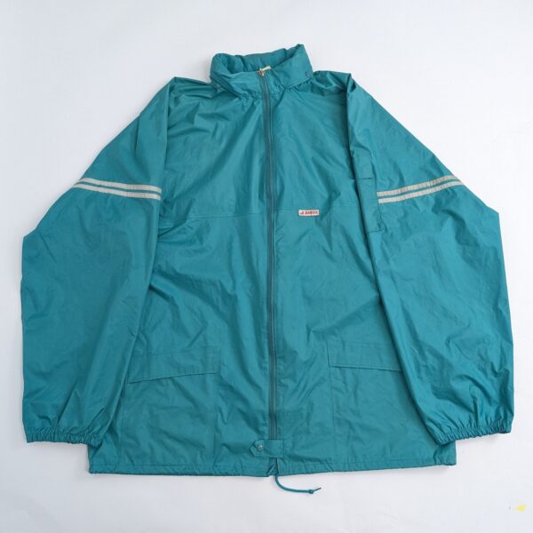 Vintage Jeantex Waterproof Jacket - Teal - Size Xl