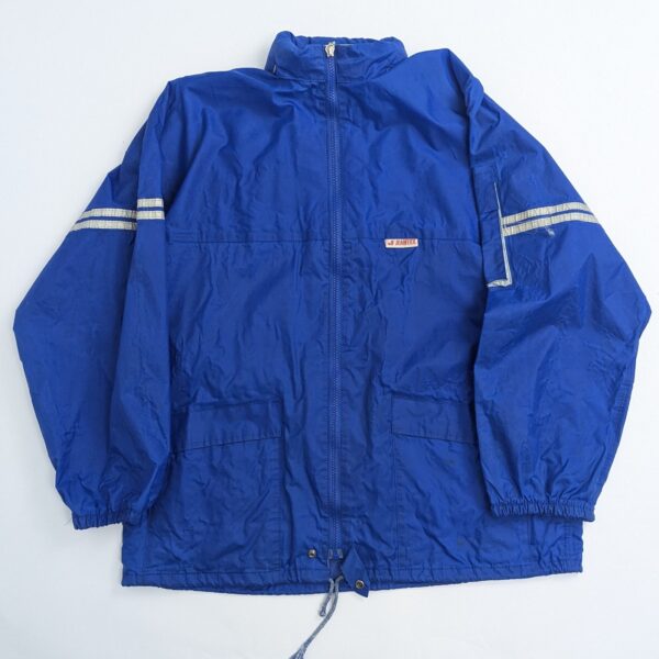 Vintage Jeantex Windbreaker Jacket - Blue - Mens Xl