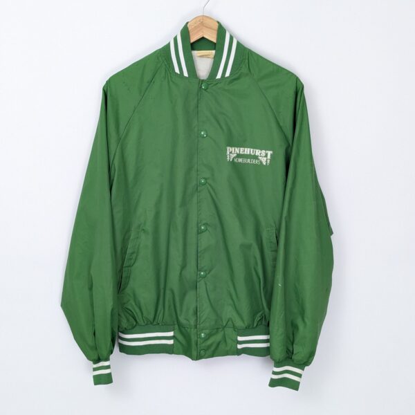 Vintage Pinehurst Bomber Jacket - Green - Size Xl - Made In Usa