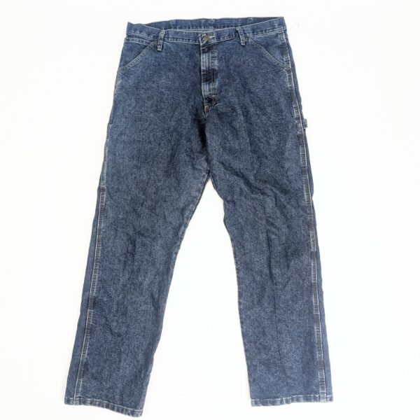 Wrangler Carpenter Jeans - Blue Denim - Size W36 L32