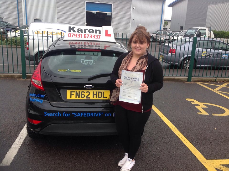 Passed 14th October: Lisa from Shrewsbury well done