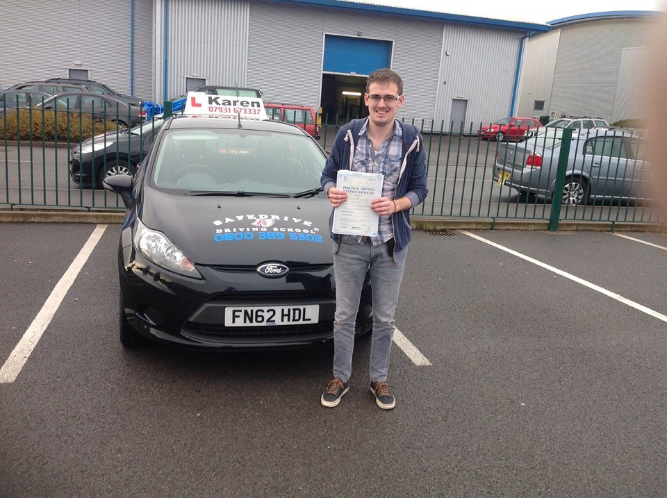 Passed 8th November Luke Tudor from Shrewsbury