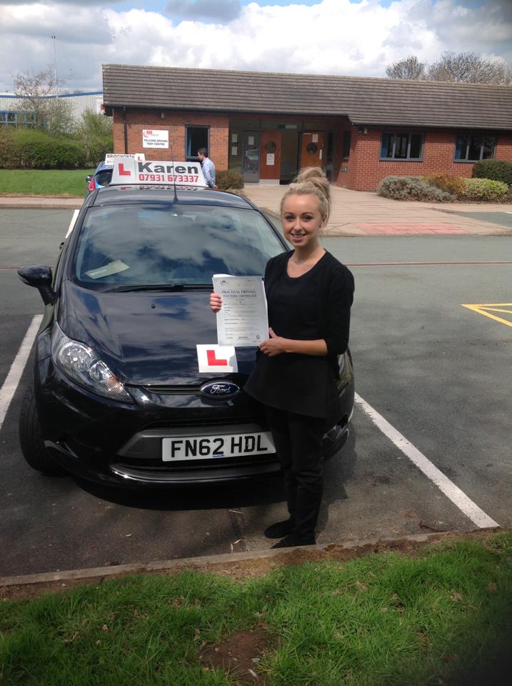 Passed 30th April: Sharney from Telford