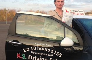 Passed 18th November Thomas Robinson from Shrewsbury School