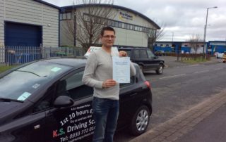 Passed Driving Test in Shrewsbury John Millar(Ciprian Corcoz )