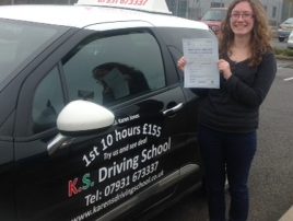 Passed 16th February in Shrewsbury Amy Maers Cooper