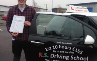 Congratulations to Douglas Coull Passing his Practical Driving Test