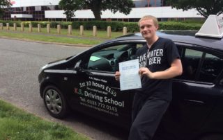 Nicholas Evans Passed in Telford 25th June