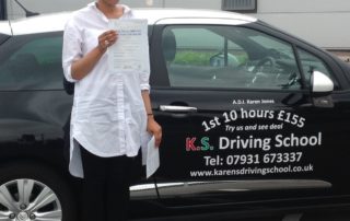Passed Practical Driving Test in Shrewsbury Congratulations to Val