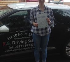 Helena Rogers of Shrewsbury Passed 15th September