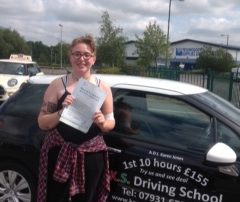 Honer Townsend Passed 1st Time in Shrewsbury 7th September
