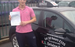 Driving lessons Shrewsbury Damian Taylor Passed Shrewsbury