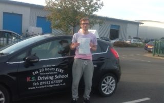 Driving Lessons Shrewsbury Alistair Hewitt Passed on 21st October