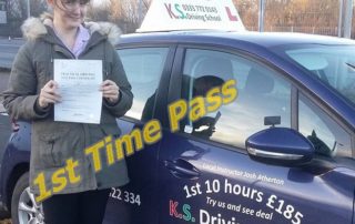 Driving Lessons Shrewsbury Jessica Rawlings Passed 1st Time November 17th