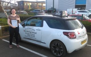 Well done to Ruth Trow who Passed in Shrewsbury on 21st February