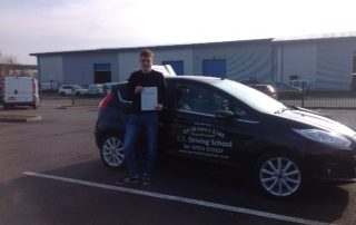 Driving Lessons Shrewsbury George Bunker Passed on the 13th February