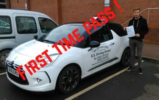 driving lessons Shrewsbury 1st Time pass