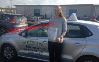 Driving Lessons Shrewsbury Katie Spreadborough on 26th March