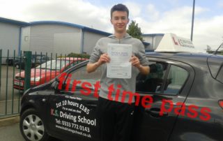 Driving Lessons Shrewsbury Brent Bailey Passed his Driving Test