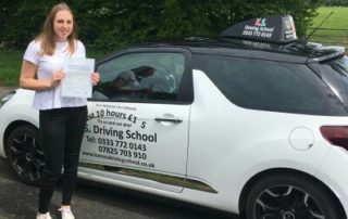 Driving Lessons Ludlow Sarah Elvin Passed on 23rd May Ludlow