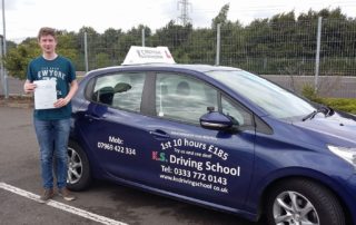 Driving Lessons Shrewsbury 1st Time pass for Ethan madlin