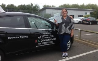 Driving Lessons Shrewsbury Jade Owen1st time on 29th August
