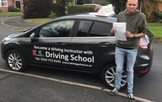 Driving Test Pass in Telford for Jason Eastwood on 28th September