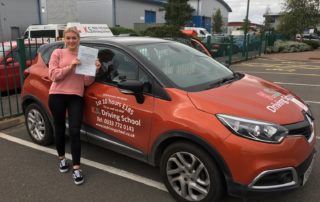 Driving Test Pass for Rosie Chandler on 3rd October in Shrewsbury