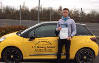Driving Lessons Shrewsbury 1st Time Pass