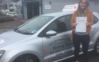 Georgina Richards Passed her driving test