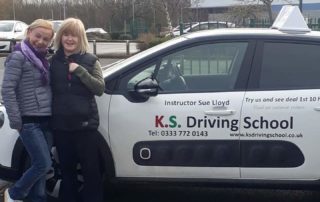 Driving Test Pass on 27th March for Grazyna in Shrewsbury