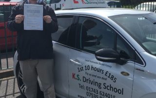 Congratulations Marcus on your fabulous 1st time Pass