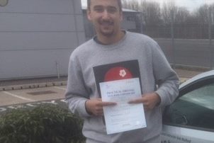Vasil Valkaov Passed his Driving Test 1st Time in Shrewsbury