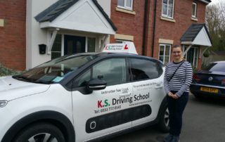 Congratulations to Kirsty Aston on the 20th April in Telford