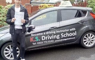 Congratulations on Luke Dennis Roycroft on passing in Whitchurch.