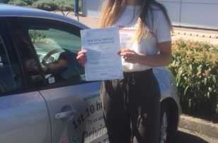 Congratulations to Amy Speakman who passed her Driving test 1st
