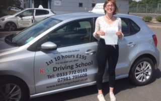 Driving Lessons Shrewsbury Jenny Blenkard Passed on 27th July