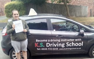 Driving Lessons Telford Amy Shield Passed 1st Time 20th July