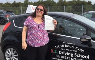 DRIVING LESSONS SHREWSBURY RACHEL JONES PASSES