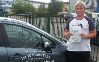 Driving Lessons Shrewsbury well done Ben