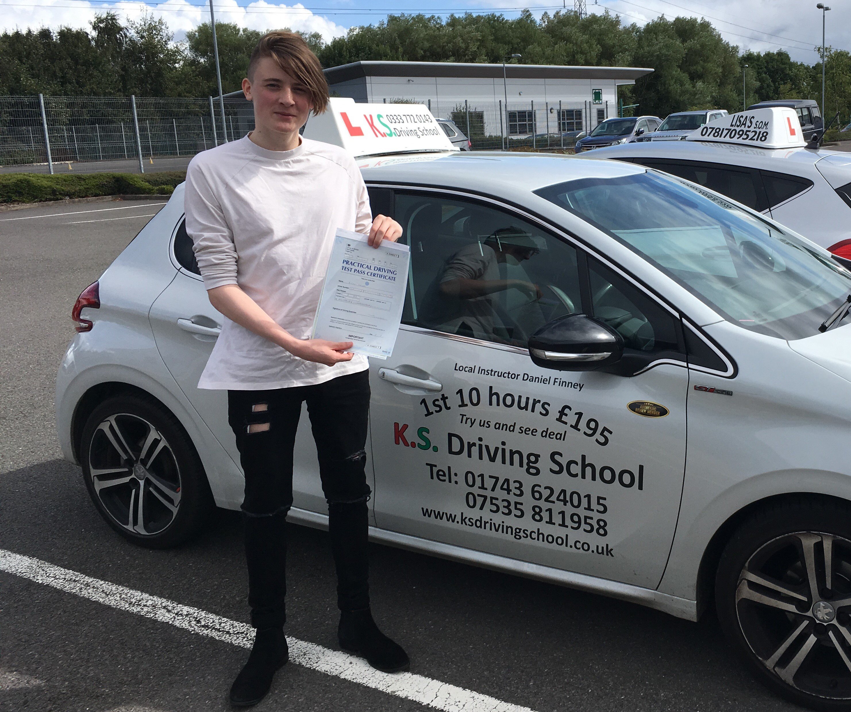 Ryan Grier Passed his Driving Test 1st Time