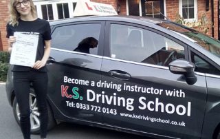 Congratulations on Georgie Hill on passing