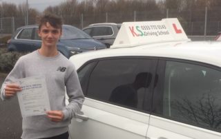 Congratulations to Kyle Rogers who passed his driving test on Wednesday 28th November