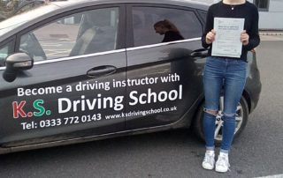 Driving Test Pass Shrewsbury Rebecca Ruscoe